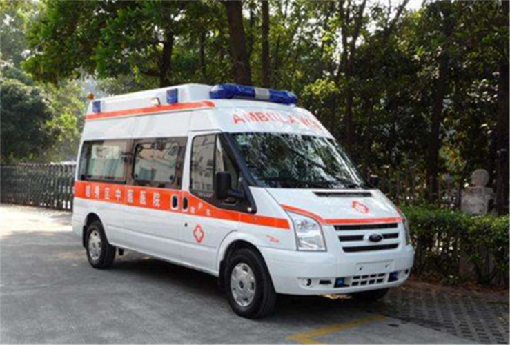 人民路街道救护车出租服务案例8