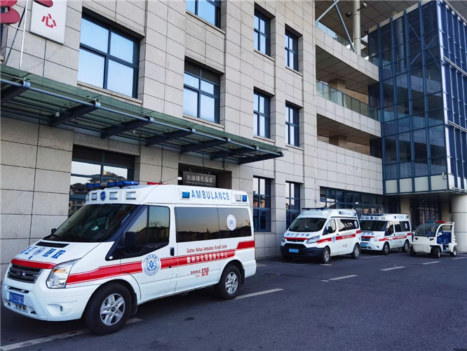 人民路街道救护车出租服务案例4